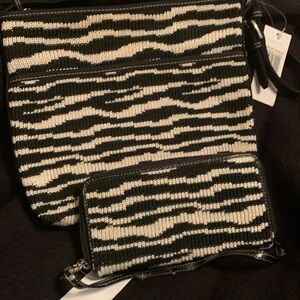 The Sak Black and White Women's Bag & wallet